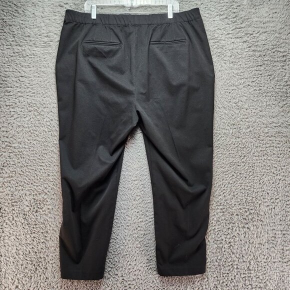 J. Jill Pants Womens 20 Black Stretch Polyester Blend Trousers - Picture 10 of 12